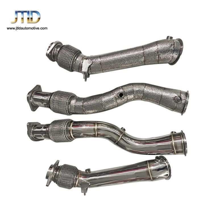 Stainless Steel 304 3.0′ Catless Downpipe for BMW F97 F98 X3m X4m 3.0t 2019+
