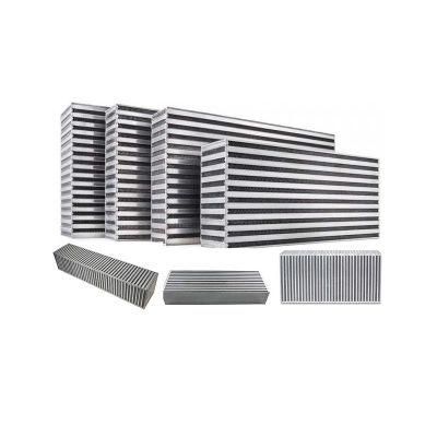 Custom Aluminum Fin Heat Exchanger Bar and Plate Intercooler Core