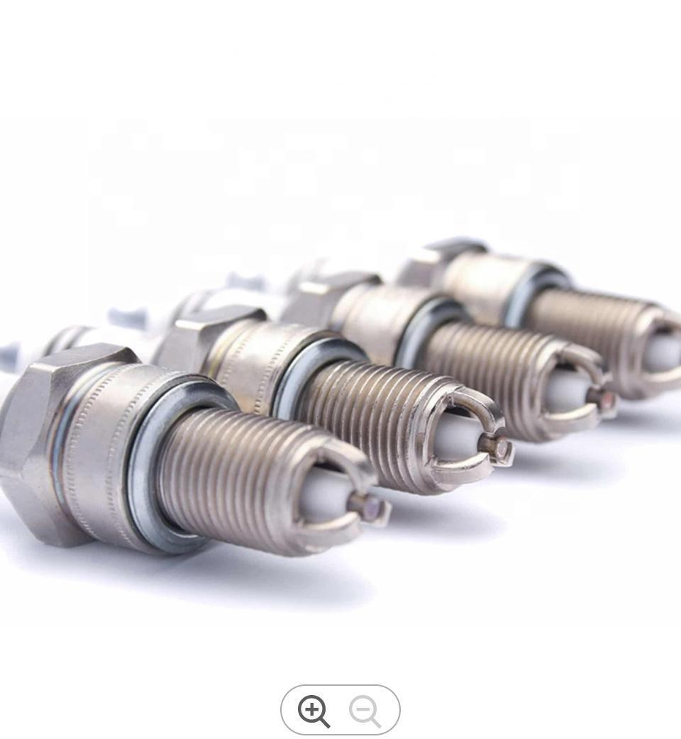 Original quality Auto Engine Systems Spare Parts engine Double Iridium Spark Plug For mechanical