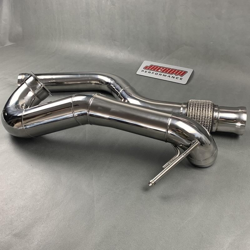 High Quality Exhaust Downpipe for Benz A45 Amg Cla45 14-16