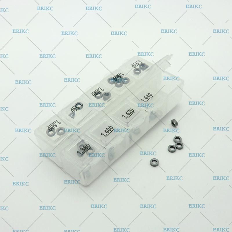 Erikc B48 Bosch Injector Nozzle Base Washers Oil Adjustment Shims and Armature Lift Adjusting Shim Set Size: 1.38mm-1.56mm