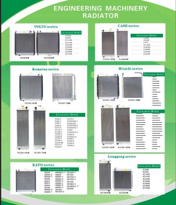 Aluminium Material Bar Type Radiator Heat Excahnger Manufacturer