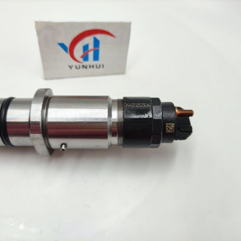 Low Price High Efficient Engine Parts 0445120304 Diesel Common Rail Injector for Sale