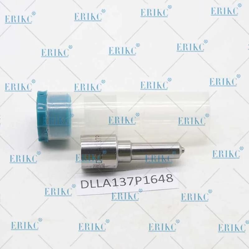 Erikc Dlla137p1648 Diesel Injector Nozzle Dlla 137 P 1648 Common Rail Injector Nozzles Dlla 137p1648 0433172011 for 0445120092/282