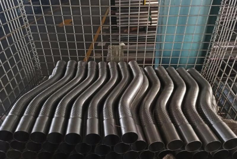 Dependable Quality Oval Type Exhaust Muffler Escape Silenciador