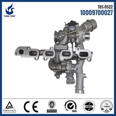 Biturbo twin turbo for Volkswagen VW R2S 10009700098 53049700139 03L145702T turbocharger