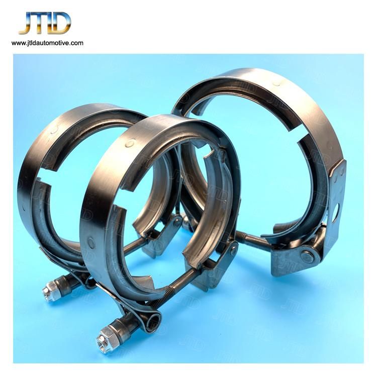 SUS 304 Quick Release Exhaust V Band Clamp and Male Female Flanges Kits