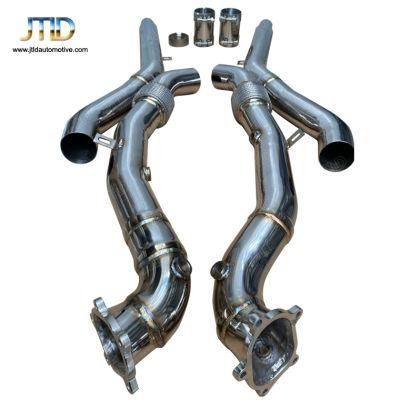 High Quality Exhaust Downpipe for Audi S6 RS6 S7 RS7 C7 A8 S8 V8 4.0 Tfsi 2012