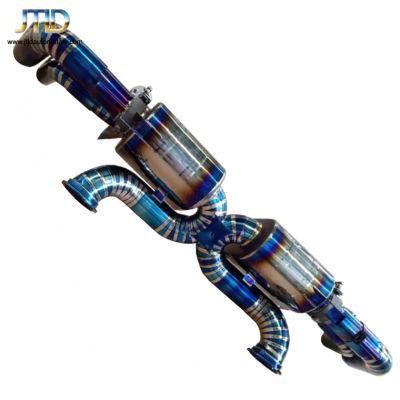 Jtld Newest Design Performance Titanium Exhaust System for Audi R8 V10 2012 Exhaust