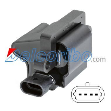 GM 12558693, H6t55171zc Ignition Coil