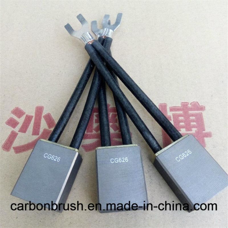 Supplying Carbon Brush CG626 Used in High Voltage Slip Ring