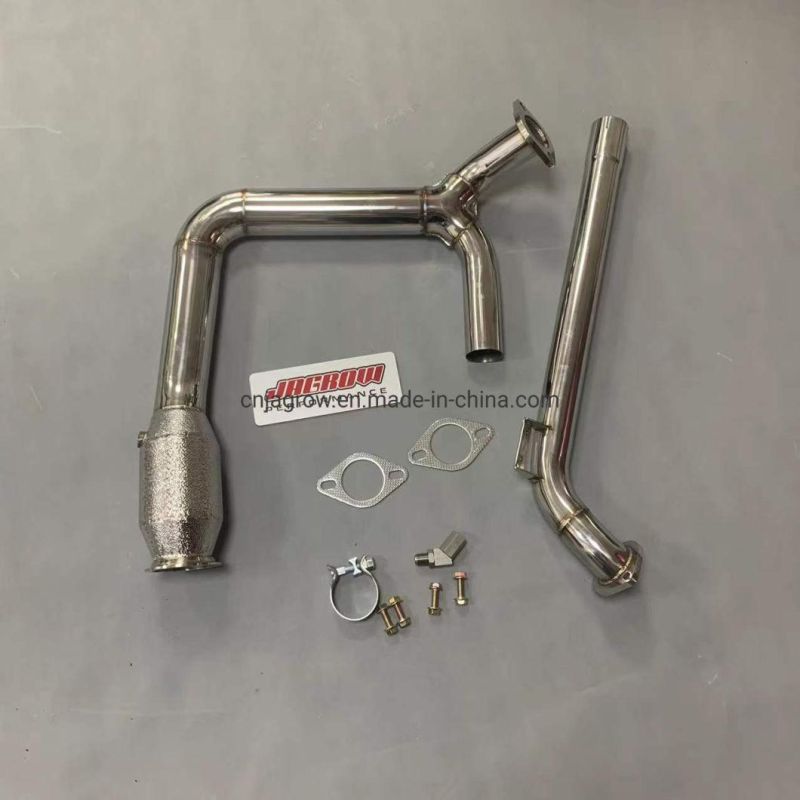 Custom Exhaust Downpipe for Prosche Cayman 718 Gt4