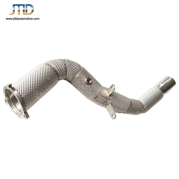 China Factory Price High Flow Exhaust Downpipes for Jaguar Xe 2.0