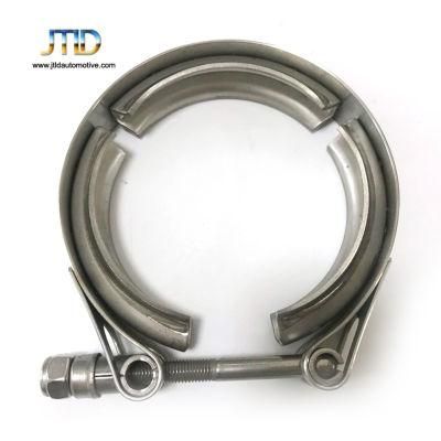 High Quality Stainless Steel 304 V Band Clamp for Turbocharged Exhaust Down Pipe Modified Accessories