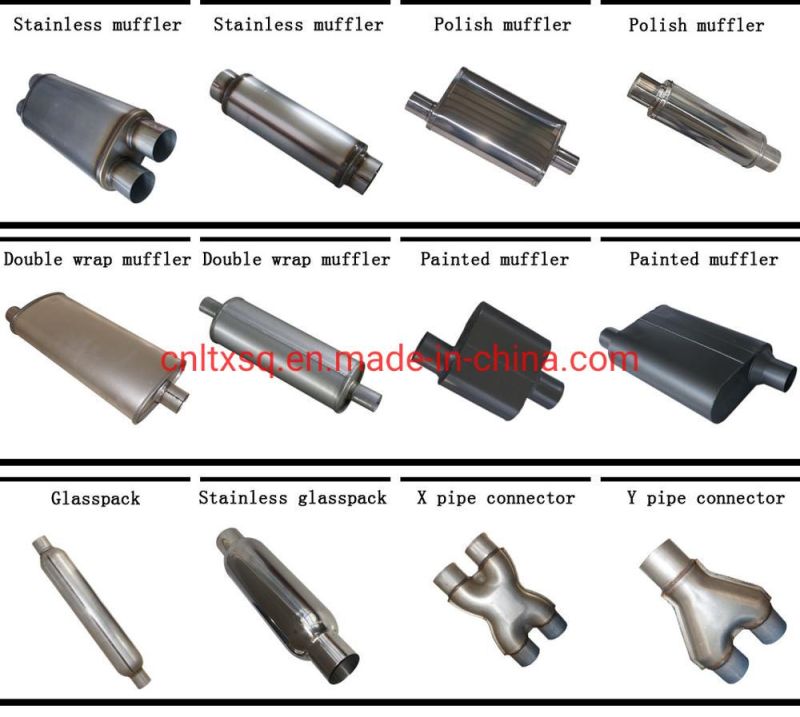 Manufacturer Aluminizing Fh Truck Exhaust Muffler
