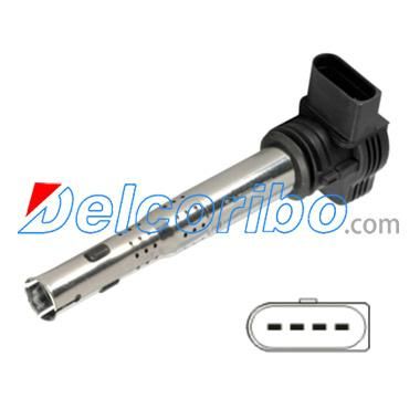 06f905115 06f905115A 06f905115b Ignition Coil for Audi A3 A4 A5 A6 Q3