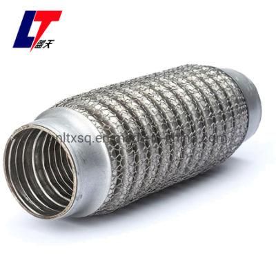 2&quot;X8&quot; Flex Pipe, Outer Mesh/Interlock Flexible Exhaust Pipe for Generator