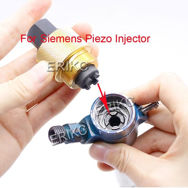 Siemens Common Rail Piezo Injector Disassemble Parts B60 Shim Diesel Injection Valve Spare Part, Fuel Injector Rebuild Repair Kits