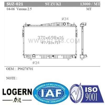 Auto Cooling System Radiator for Suzuki Verona 2.5&prime;04-06 Mt