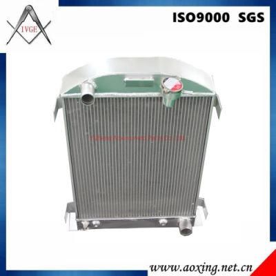 Auto Micro Flat Aluminum Tube Radiator for 1932-1938 Ford Model-a/Chevy V8 Upgrade Car Accessories