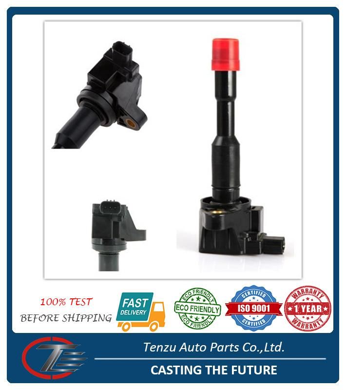 Ignition Coil for Honda City/Civic/Fit/Jazz Saloon 30521-Pwa-003 30521-Pwa-S01 UF374 C1408