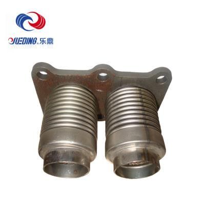 Exhaust Flexible Metal Corrugated Hose with Flange Made in China