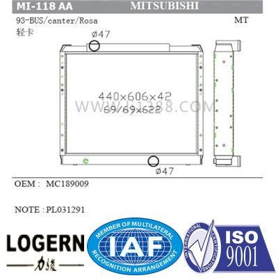 High Quality Auto Radiator for Mitsubishi Bus/Canter/Rosa&prime;93- Mt