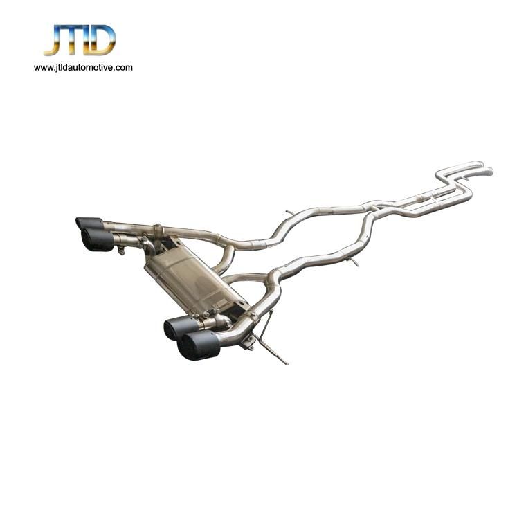 Electronic Valvetronic Stainless Exhaust System Catback for BMW S55 F80 F82 M3 M4 2014+