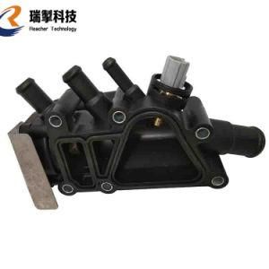 Auto Thermostat Housing for Ford Courier for D Fiest a 2005 OEM 2s6g8a586b1a 2s6g8a586D1b 2s6g8a586D1c 1146920 1212853