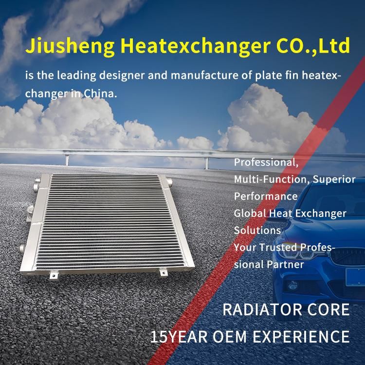 OEM Aluminum Oil Cooler Radiator Oil Radiator Cooler and Radiator for Excavator