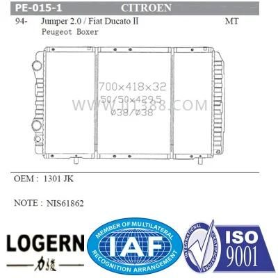 Radiator for Citroen Jumperfiiat Ducato II/Boxer&prime;94-