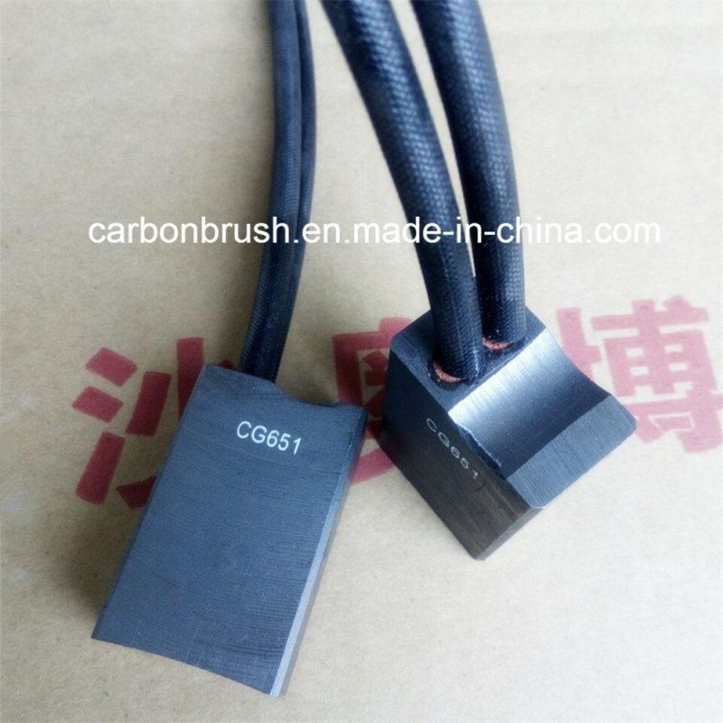 Manufacturer Copper Carbon Brush CG651 For Motor