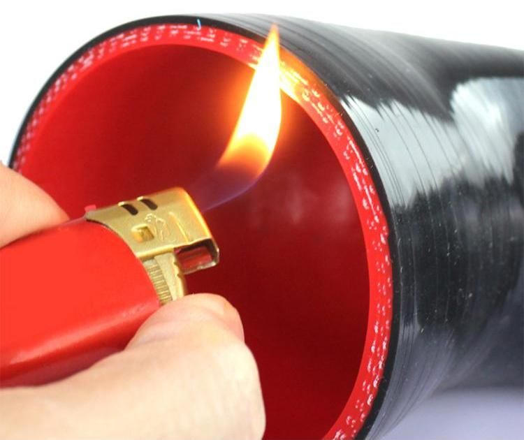 Universal Anti-Aging Silicone Tube 4-Ply Inner Diameter 3.5-3.0 Inch 90 Degree Elbow Coupler Silicone Hose