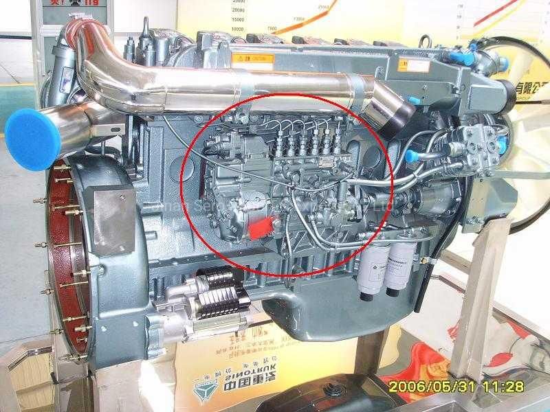 High Quality Sinotruk HOWO Truck Spare Parts Engine Parts Fuel Injection Pump Vg1560080022