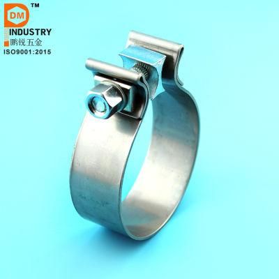 409ss 304ss Accuseal Narrow Band Exhaust Clamp O Band Exhaust Muffler Clamp