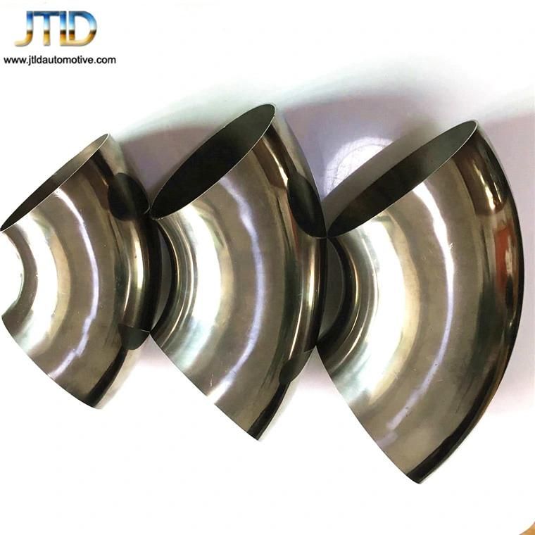 2.5 Inch 63mm Universal Stainless Steel 90 Degree Exhaust Pipe Bend Elbow