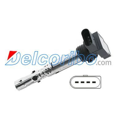 OEM 03D905105A, 03D905105b, 03D905105c Ignition Coil for VW