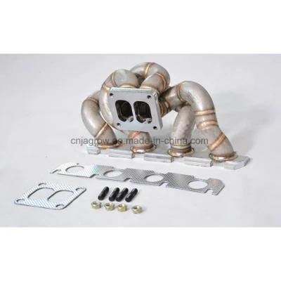3mm Thick V W Golf Mk5 Mk6 Jet Ta Audi A3 S3 A5 Q5 A6 Tt Tts Ea888 Ea113 2.0tfsi T4 Twin Turbo Manifold