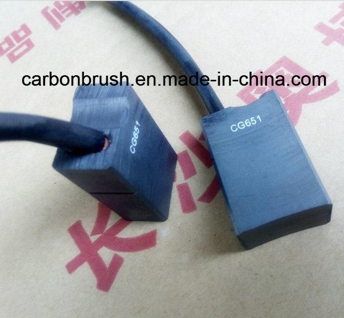 Manufacturer Copper Carbon Brush CG651 For Motor