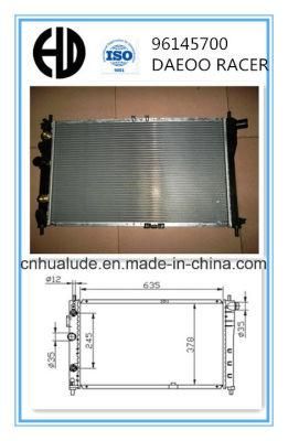 Auto Brazed Aluminum Radiator for Daewoo Racer OE: 96145700