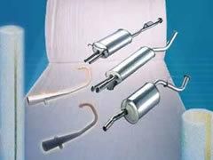 Bus Exhaust Muffler Fiberglass Insulation Material
