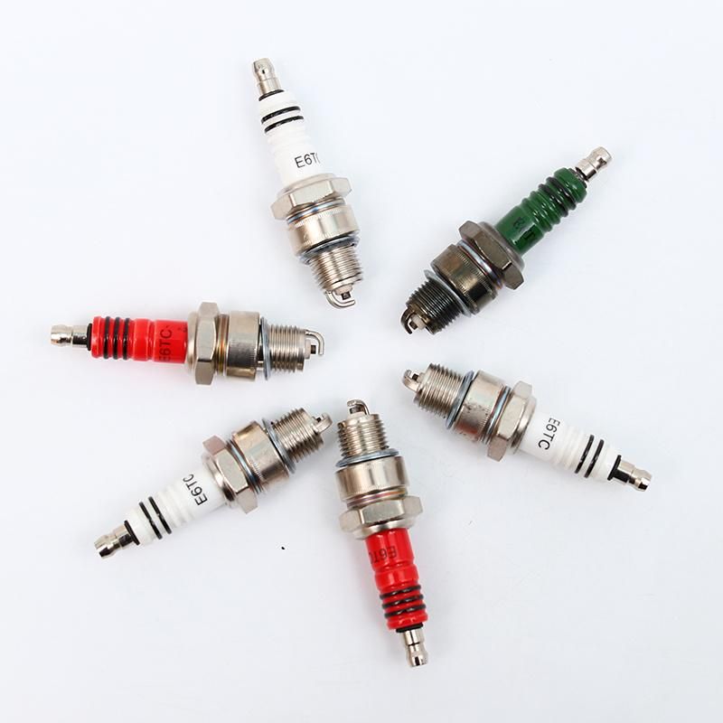 Car Auto Replacement Parts High Performance 3-Electrode Motorcycle Spark Plug