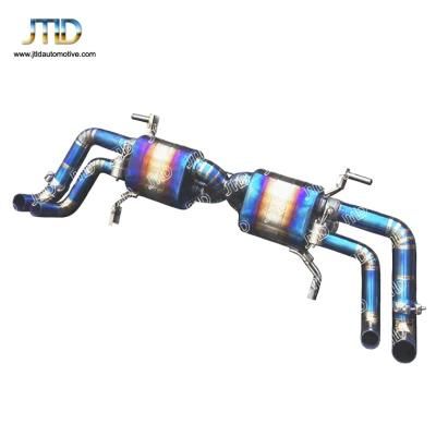 for Audi R8 V10 Titanium Alloy Cat-Back Exhaust System with Valve Exhaust Muffler Pipe