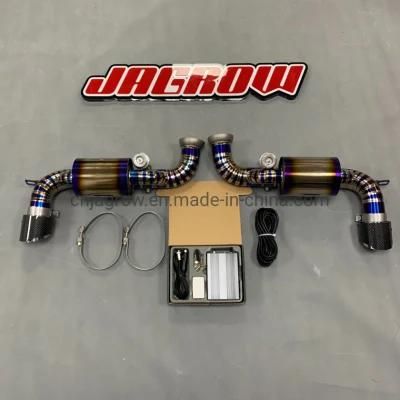 Performance Titanium Valvetronic Exhaust Catback for 991 Gt3 Exhaust System