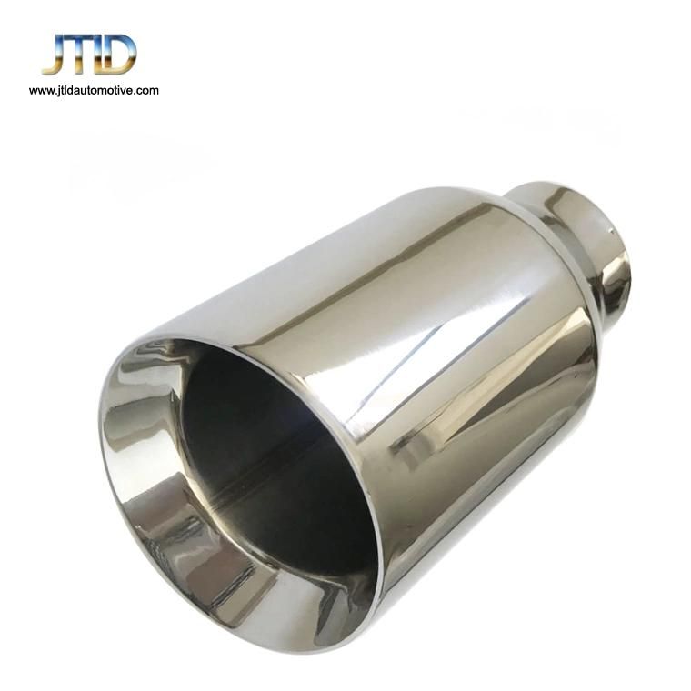 304 Stainless Steel Polished Exhaust Tip 2.5inch Inlet Universal Exhaust Tip