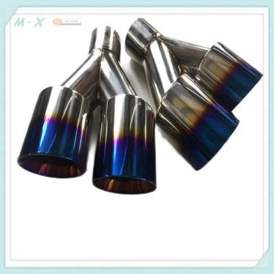 Performance Automobile Universal Dual Stainless Steel Exhaust Muffler Tip