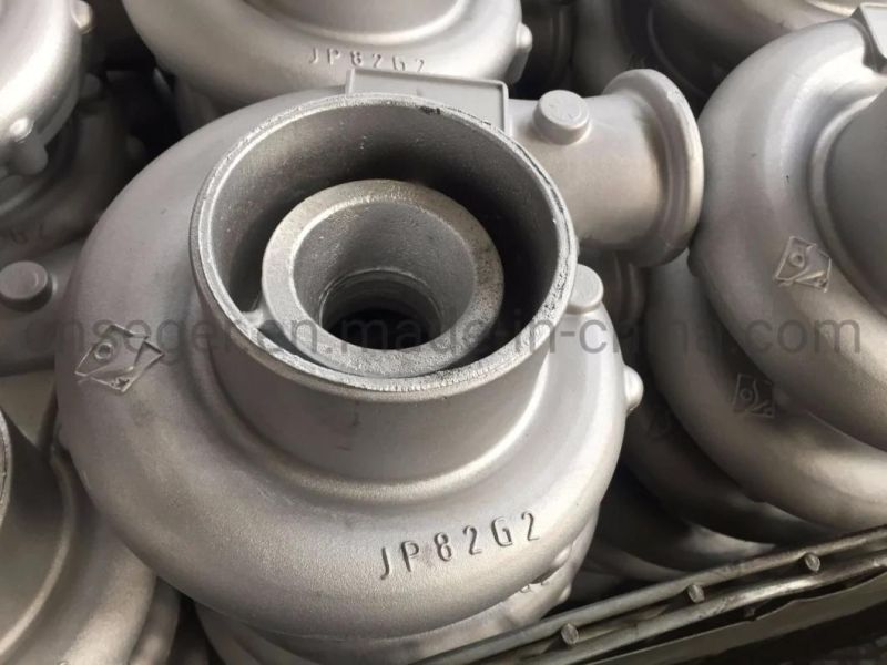 Custom Auto Aluminum Alloy Gravity Casting Turbine Turbo Parts Compressor Housing