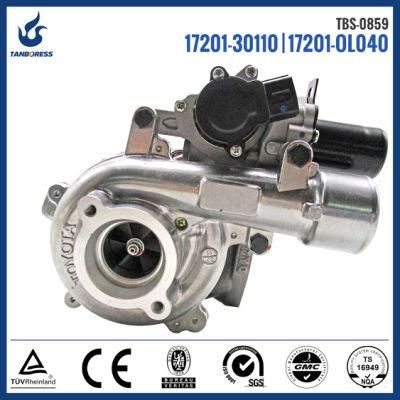 Toyota Hilux/ LandCruiser D4D 1KD 17201-0L040 17201-30110 17201-OL040 Electric Turbocharger