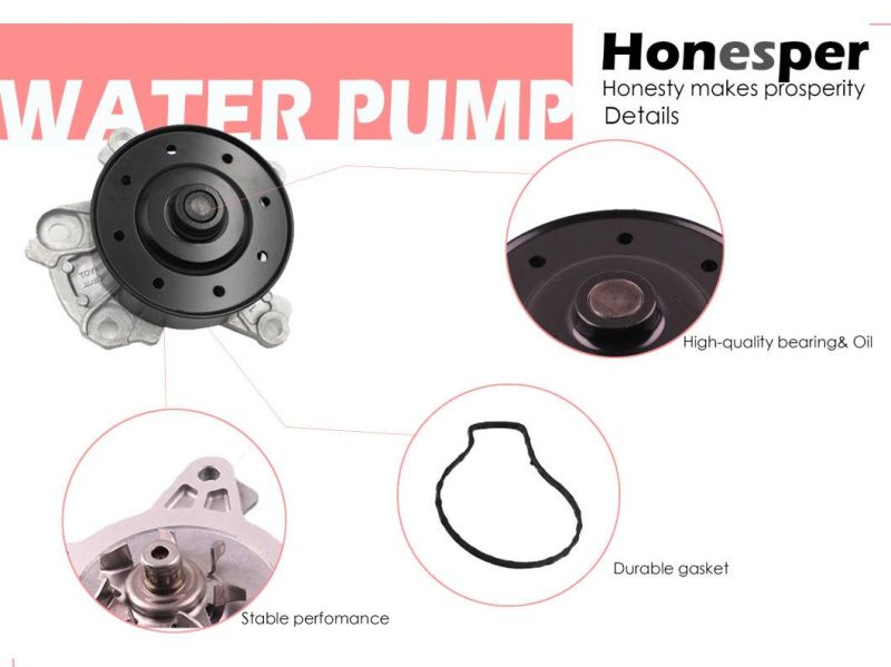 Auto Car Water Pump for Toyota Highlander Rx200t