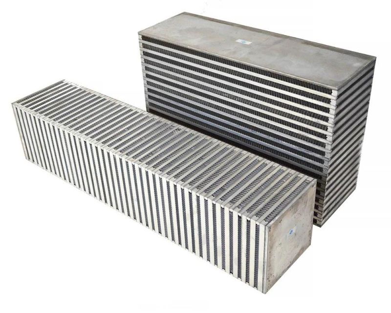 Aluminum Bar & Plate Front Mount Universal Turbo Intercooler Core